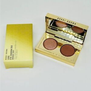 Bobbi Brown Luxe Eye Shadow Duo Midnight Toast - Full Size - NIB Limited Edition